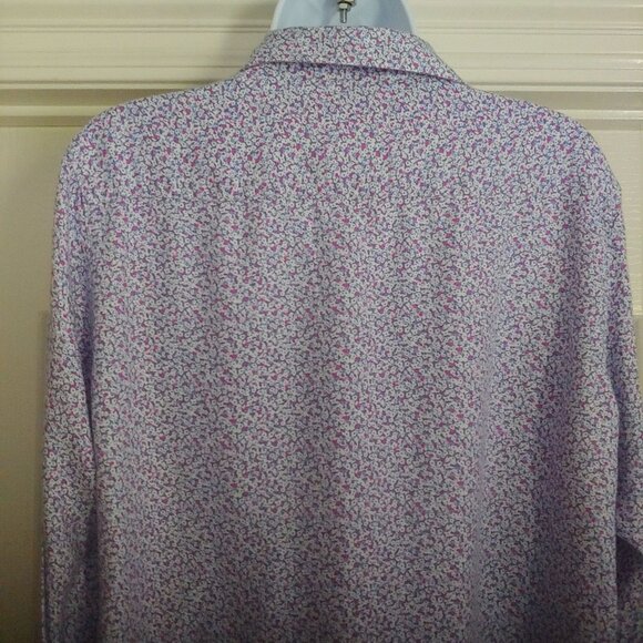 Frank & Eileen Sweet Flowers Floral Softgirl Cottage Button Shirt Eileen S - Picture 8 of 15